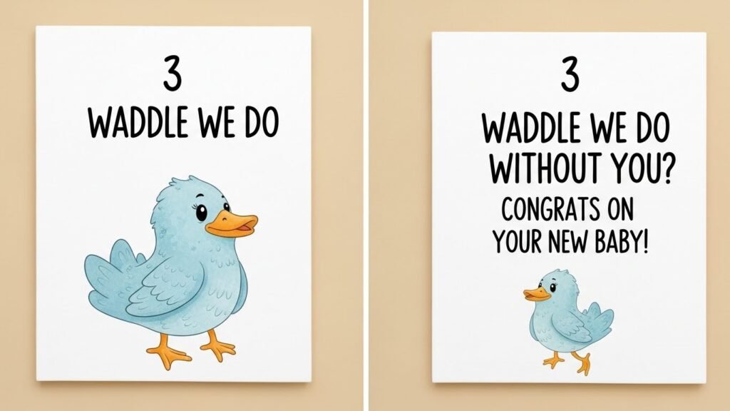 "baby shower puns"