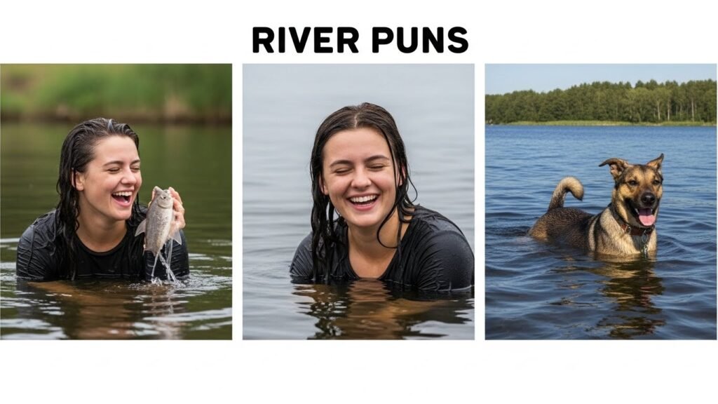 "river puns"