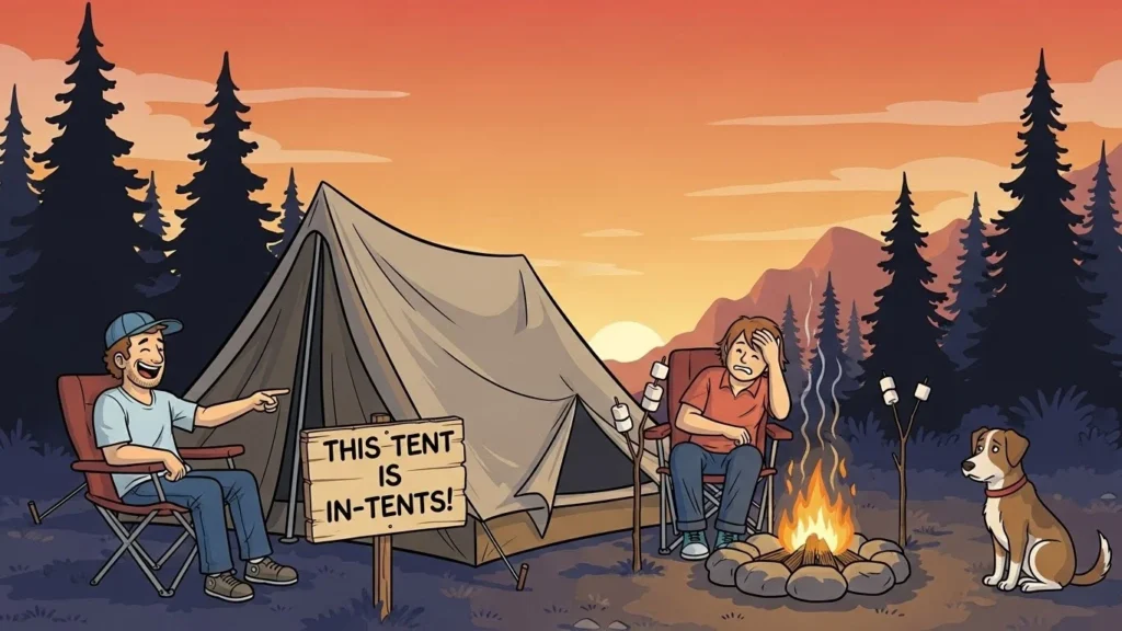 Camping Puns