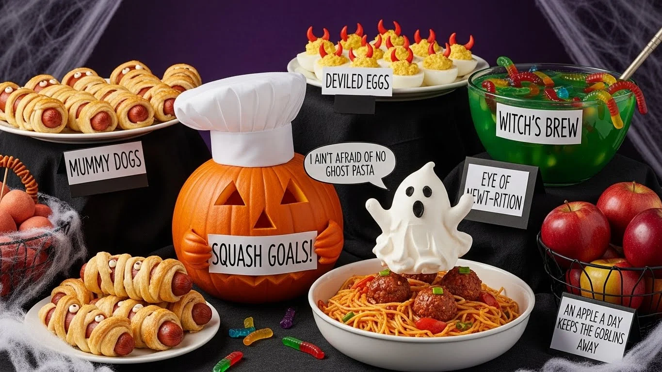 Halloween Food Puns