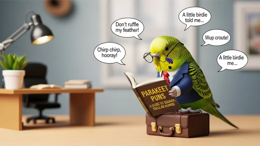 Parakeet Puns