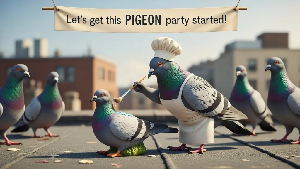 Pigeon Puns