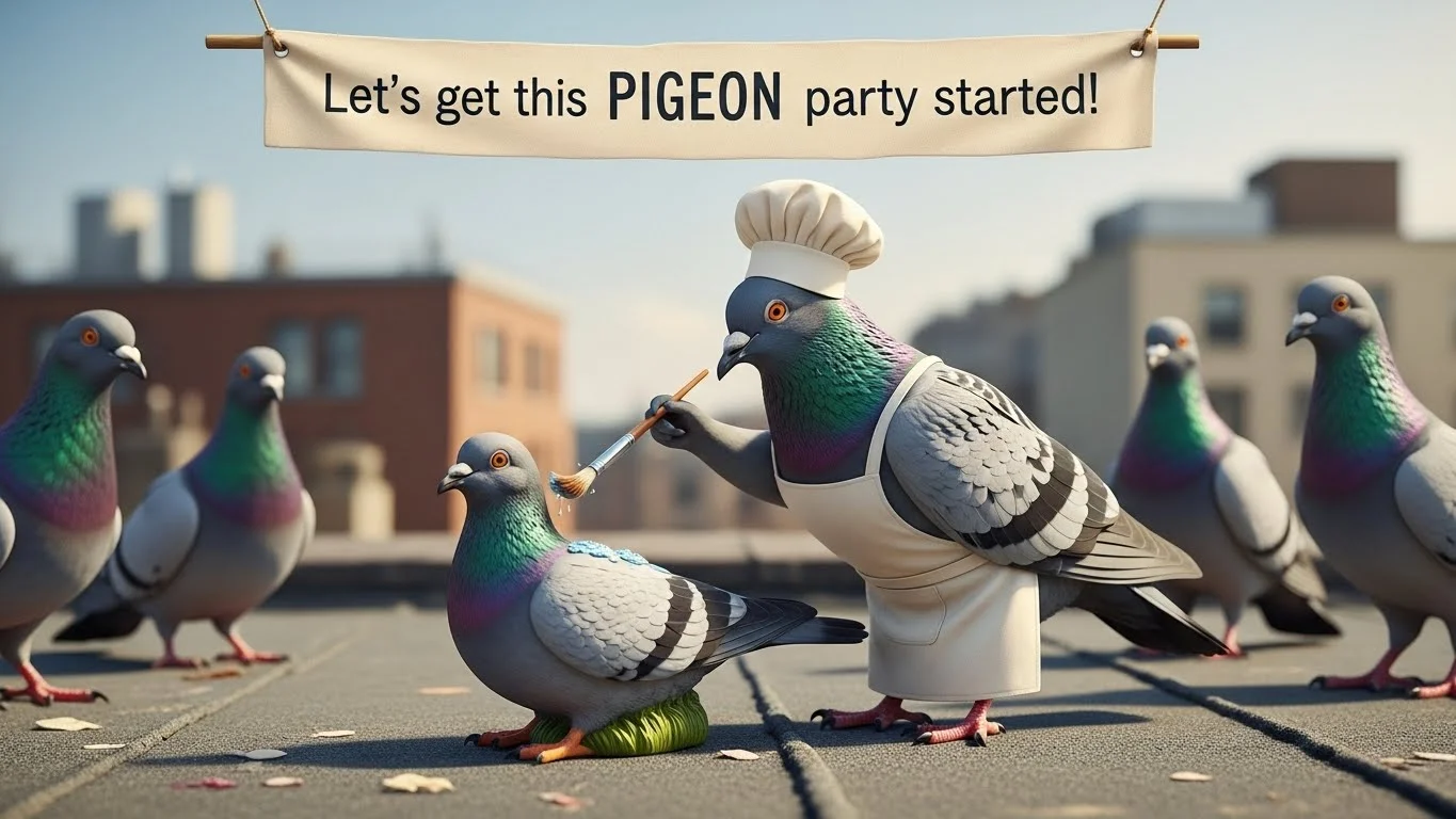 Pigeon Puns