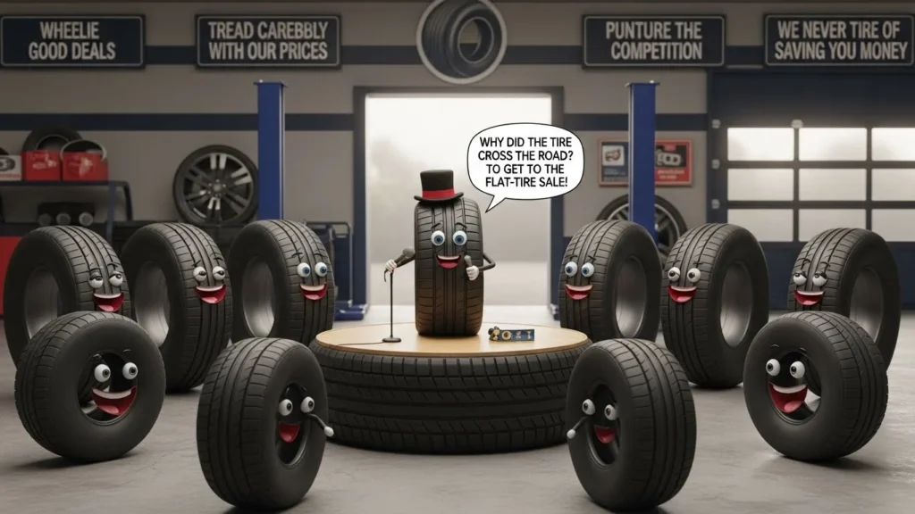 Tire Puns