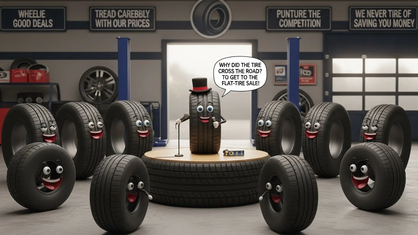 Tire Puns