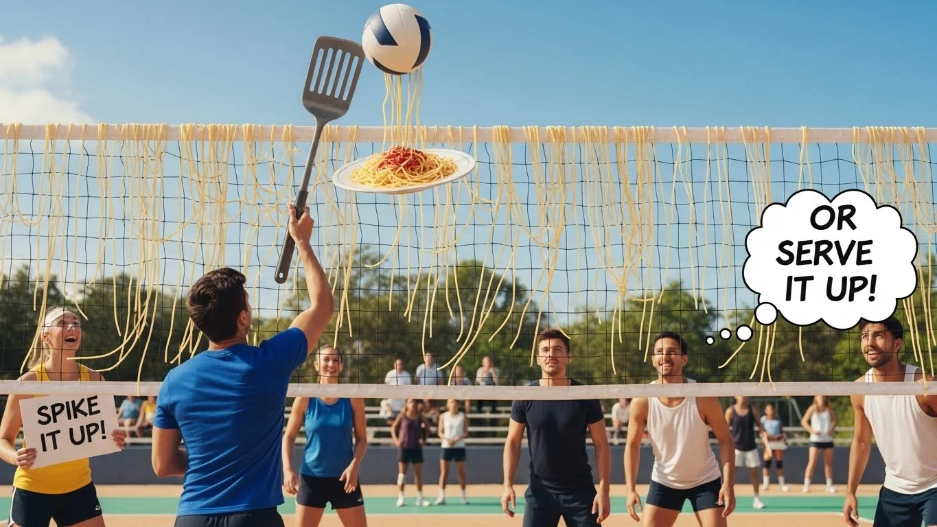🏐 Funny Volleyball Puns Captions 📸