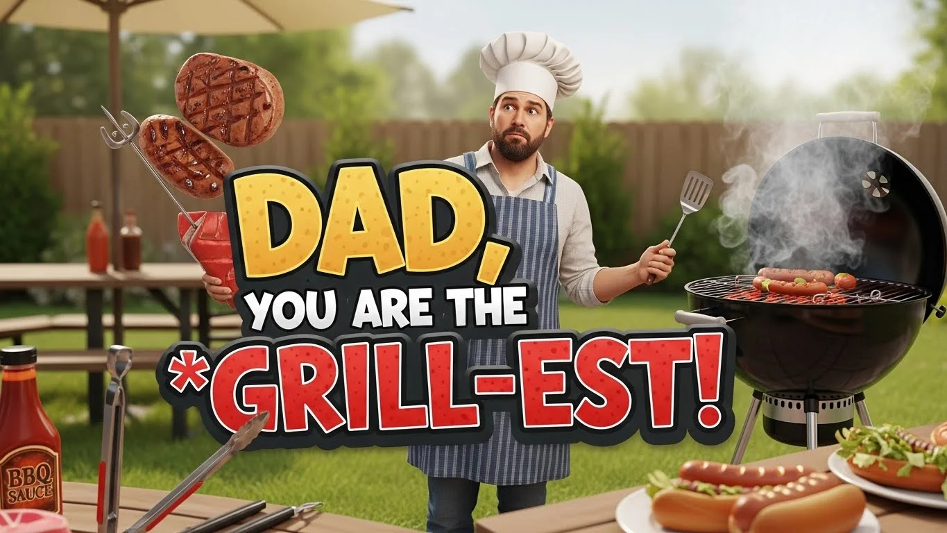 🥳 Funny Father’s Day Puns Captions