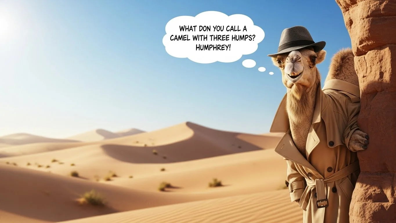 "camel puns"