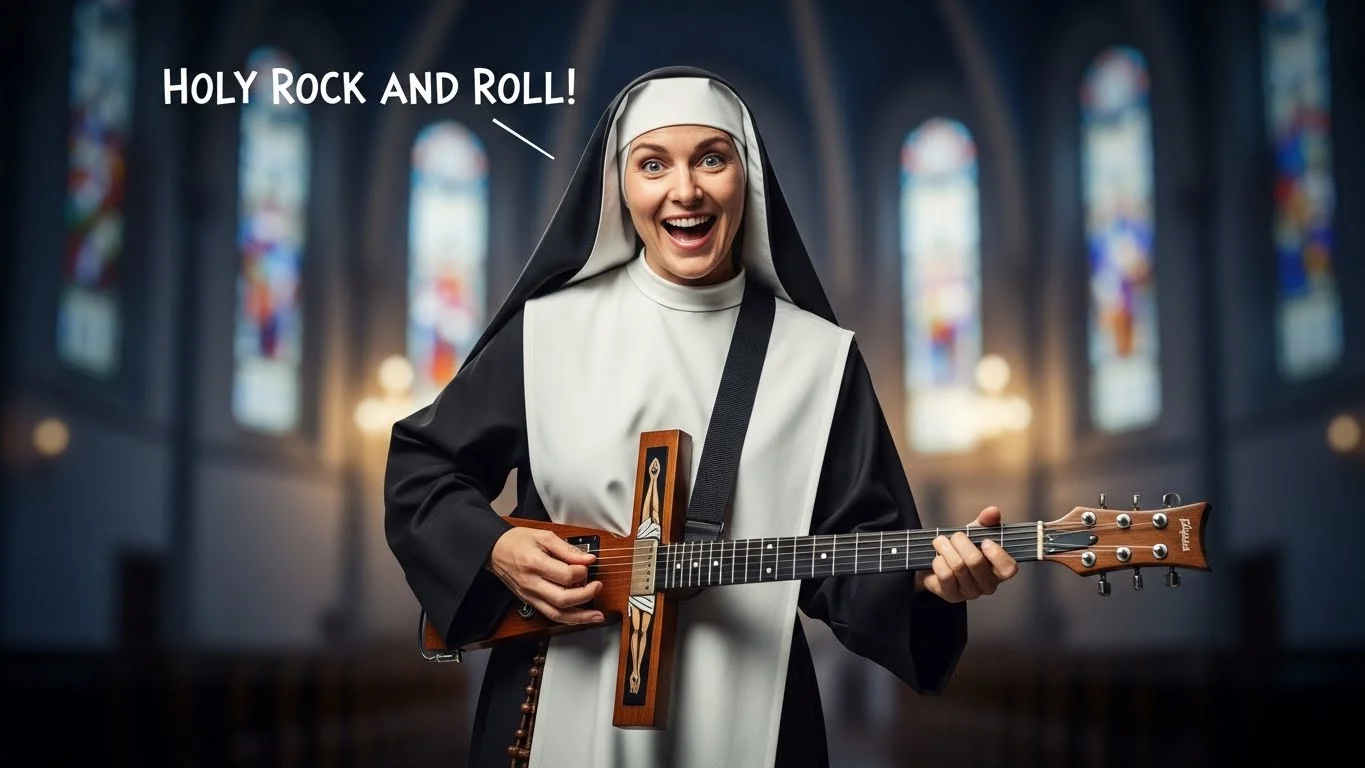 ⛪ Funny Nun Puns Captions