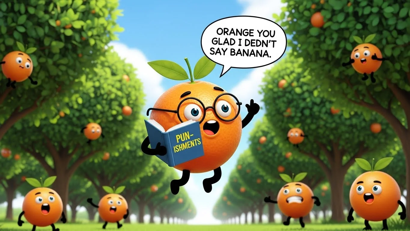 


🍊 General Orange Puns
