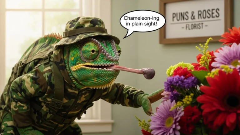 Chameleon Puns