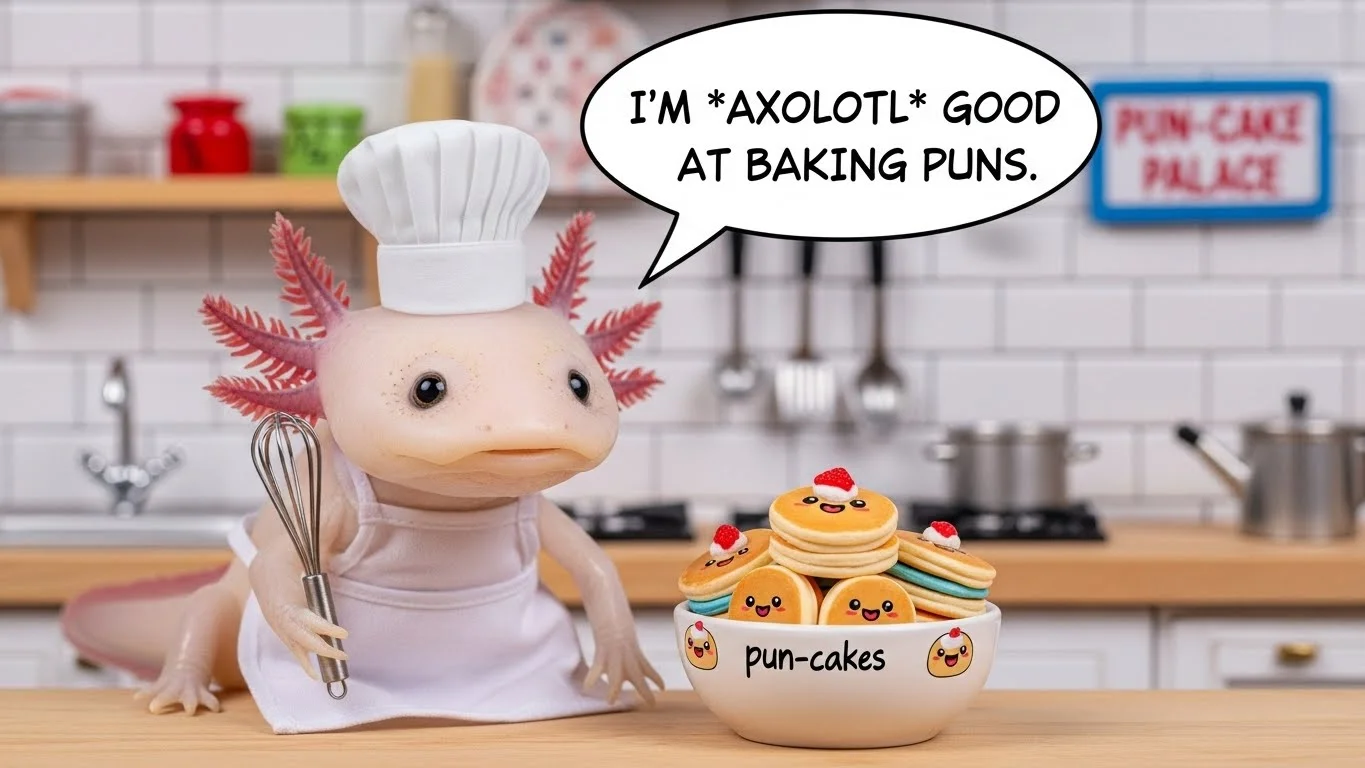 Axolotl Puns