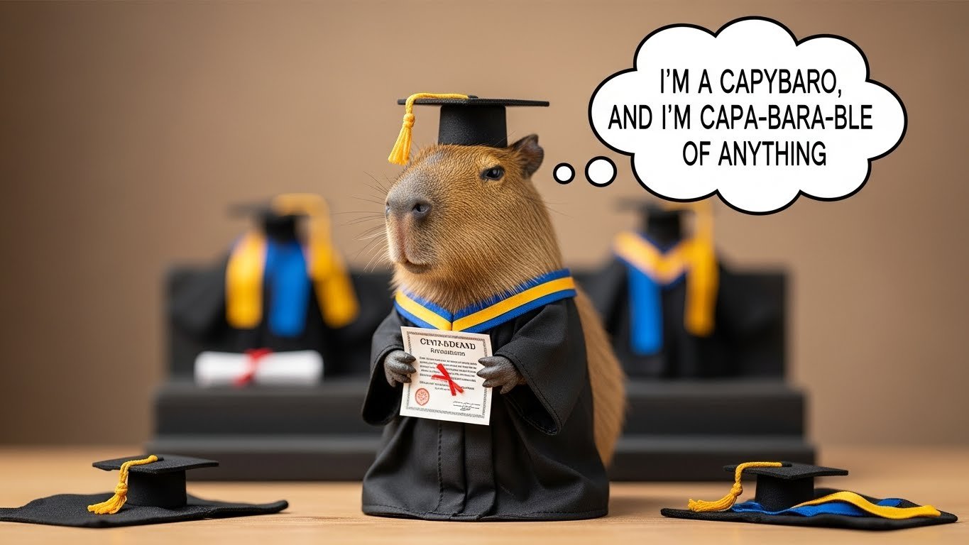 🐾 Funny Capybara Puns Captions
