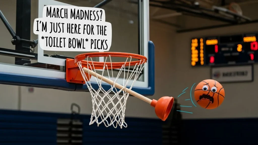 "march madness puns"