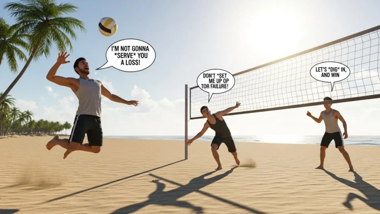 Volleyball Puns