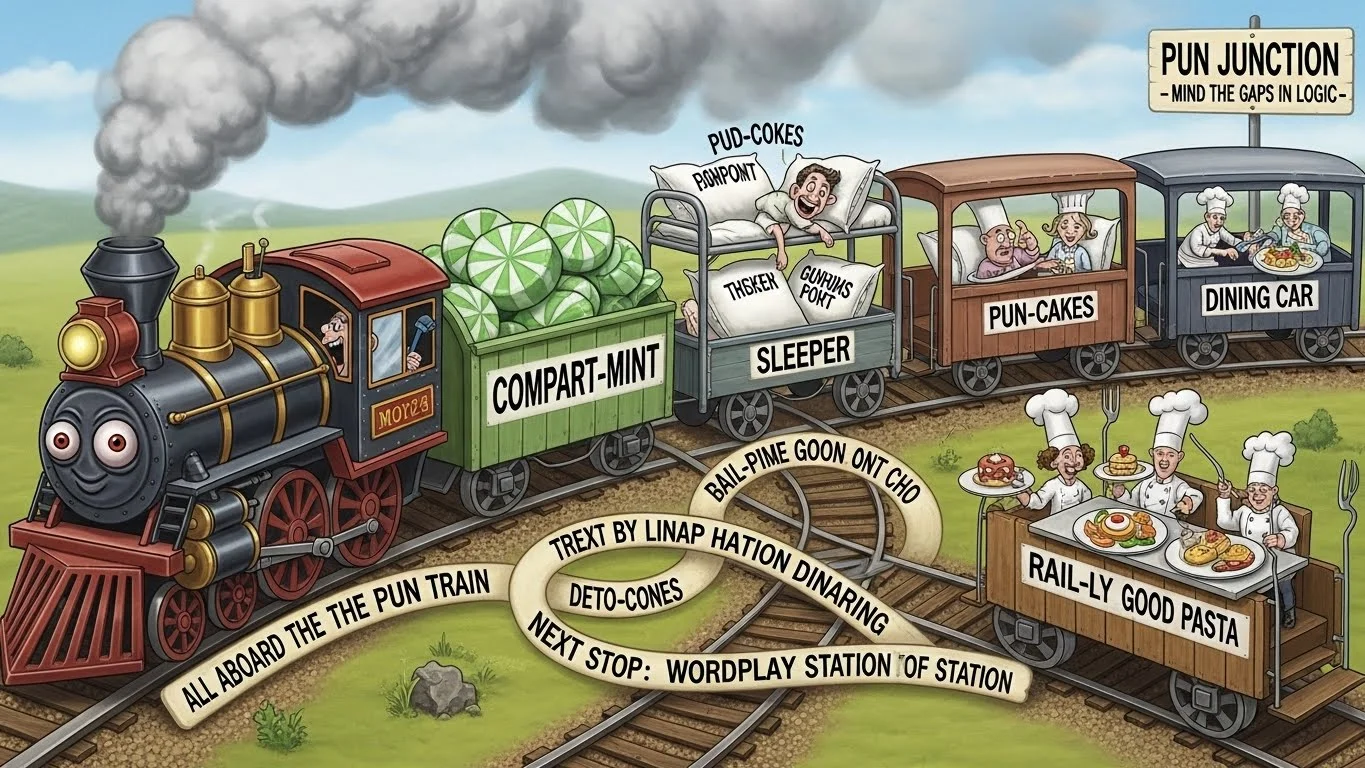 🚂 Funny Train Puns Captions