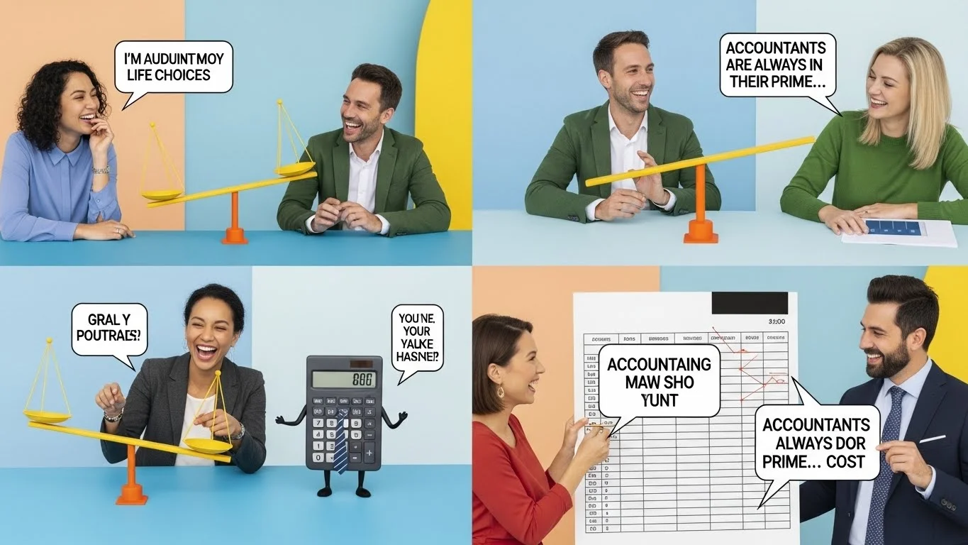 📊 Funny Accounting Puns Captions 📸