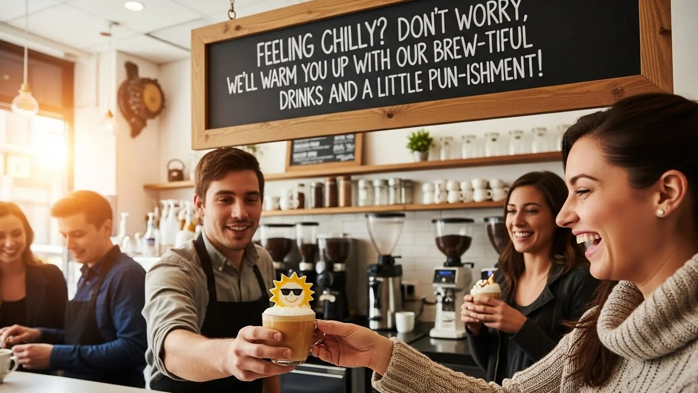 🔥 Warm Puns for Captions