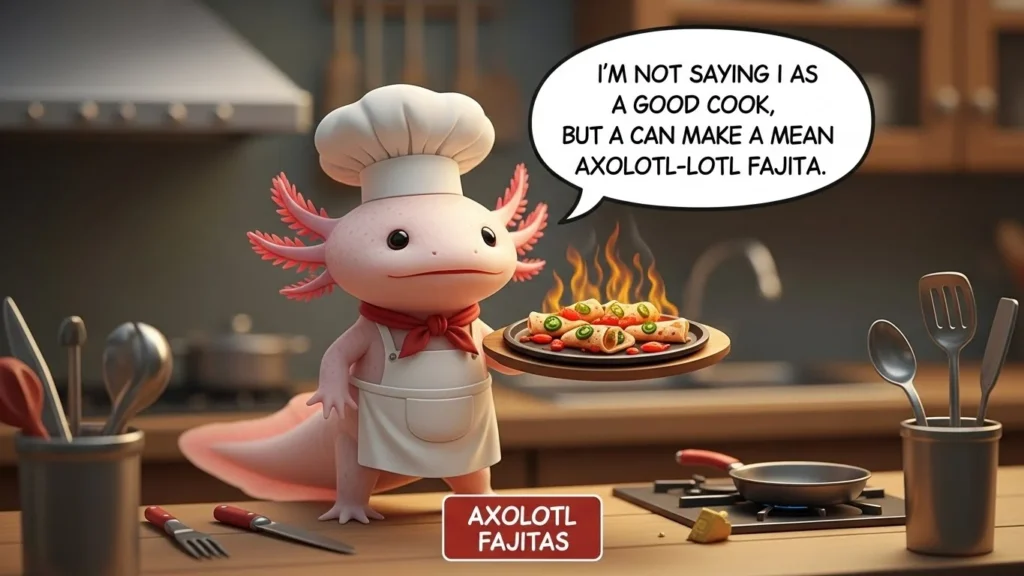 Axolotl Puns