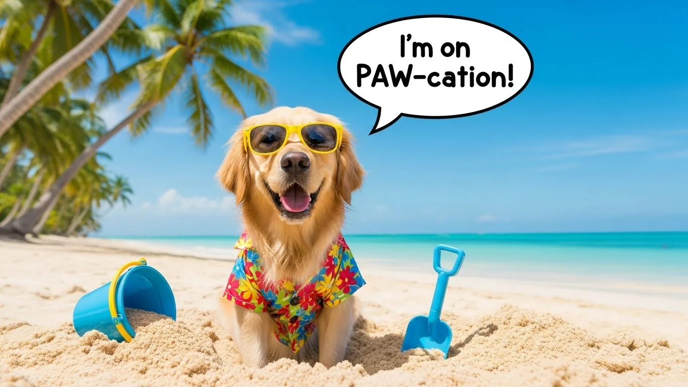 🌴 Funny Vacation Puns Captions