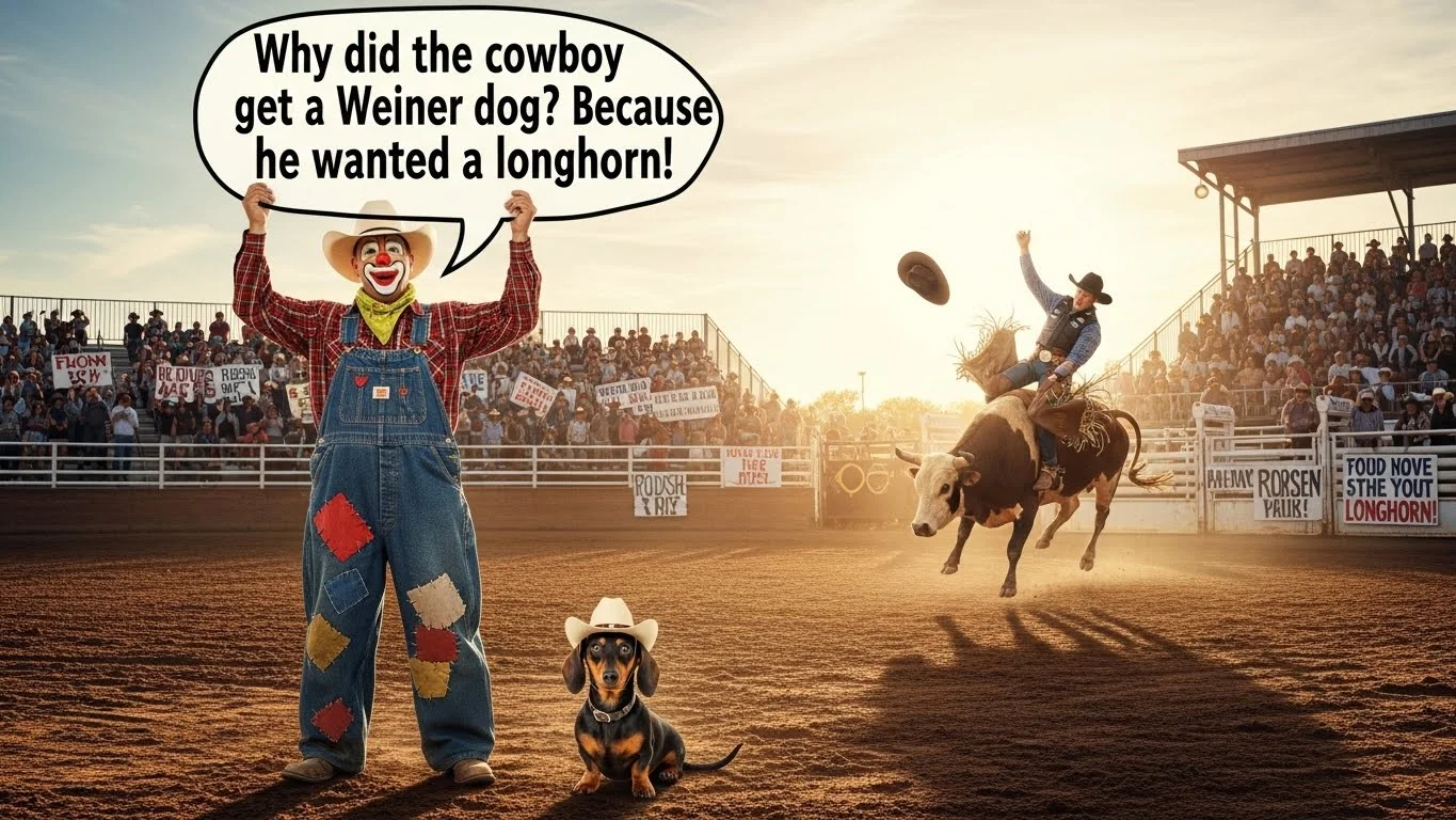 "rodeo puns"