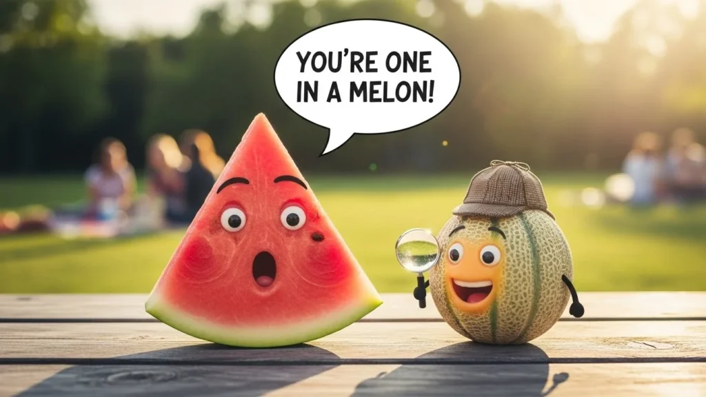 "melon puns"