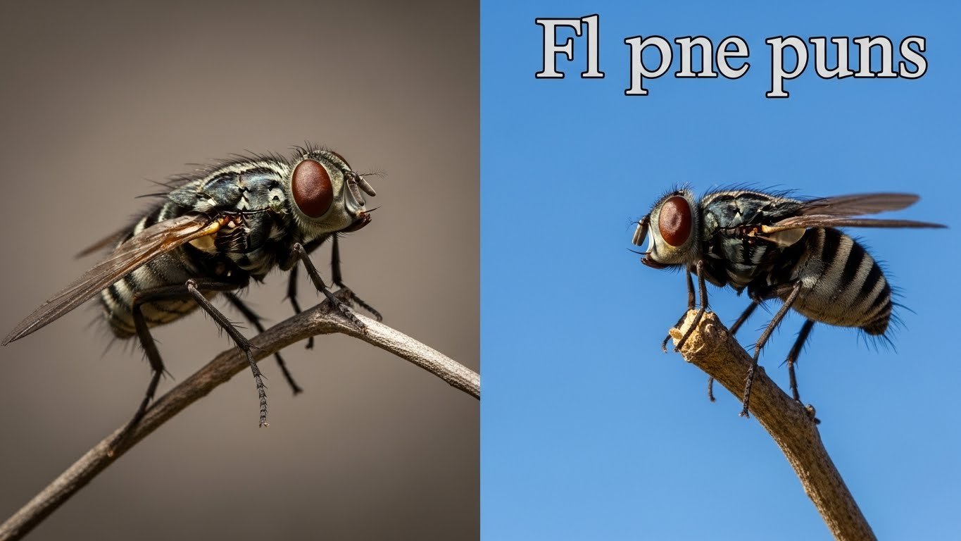 🪰 Funny Fly Puns Captions