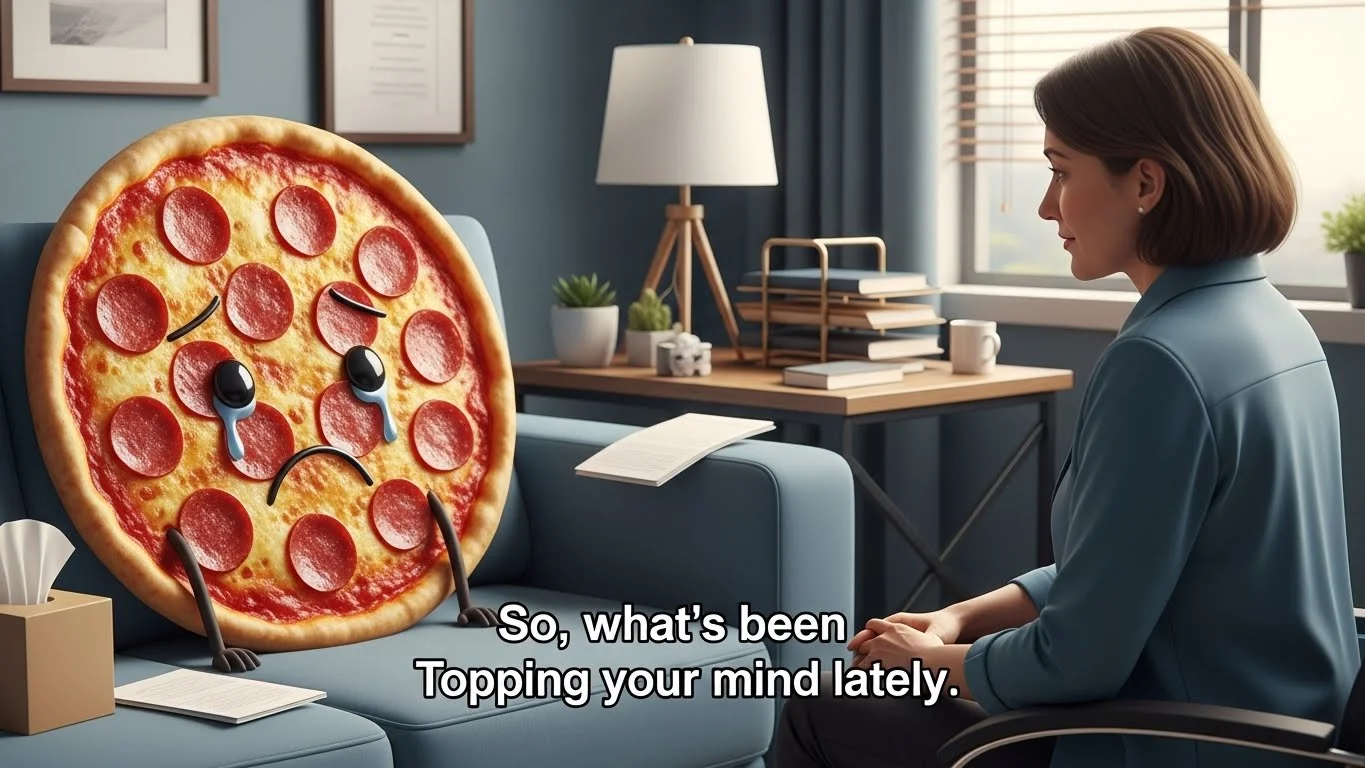 🍕 Funny Pizza Puns Captions