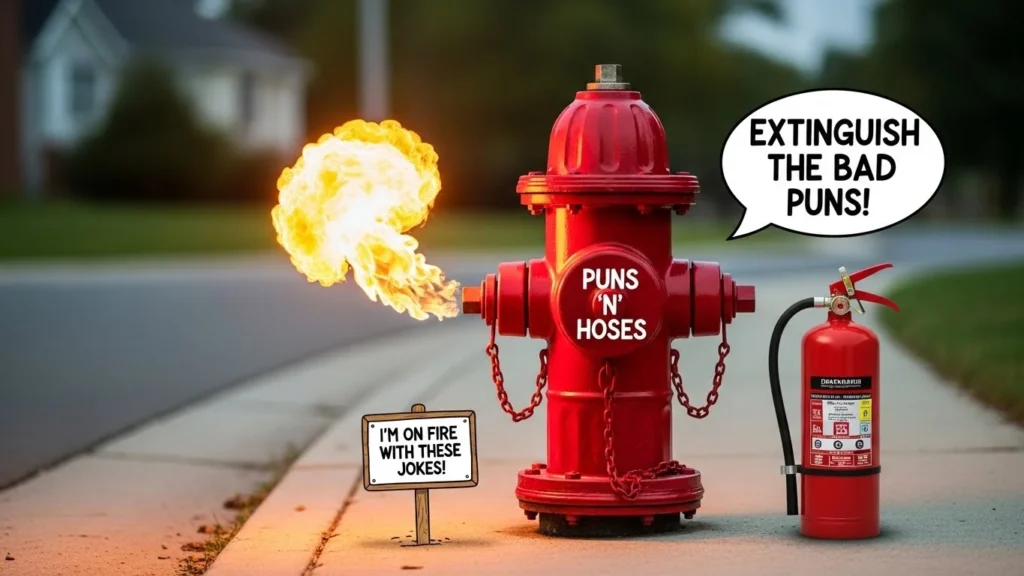 fire puns
