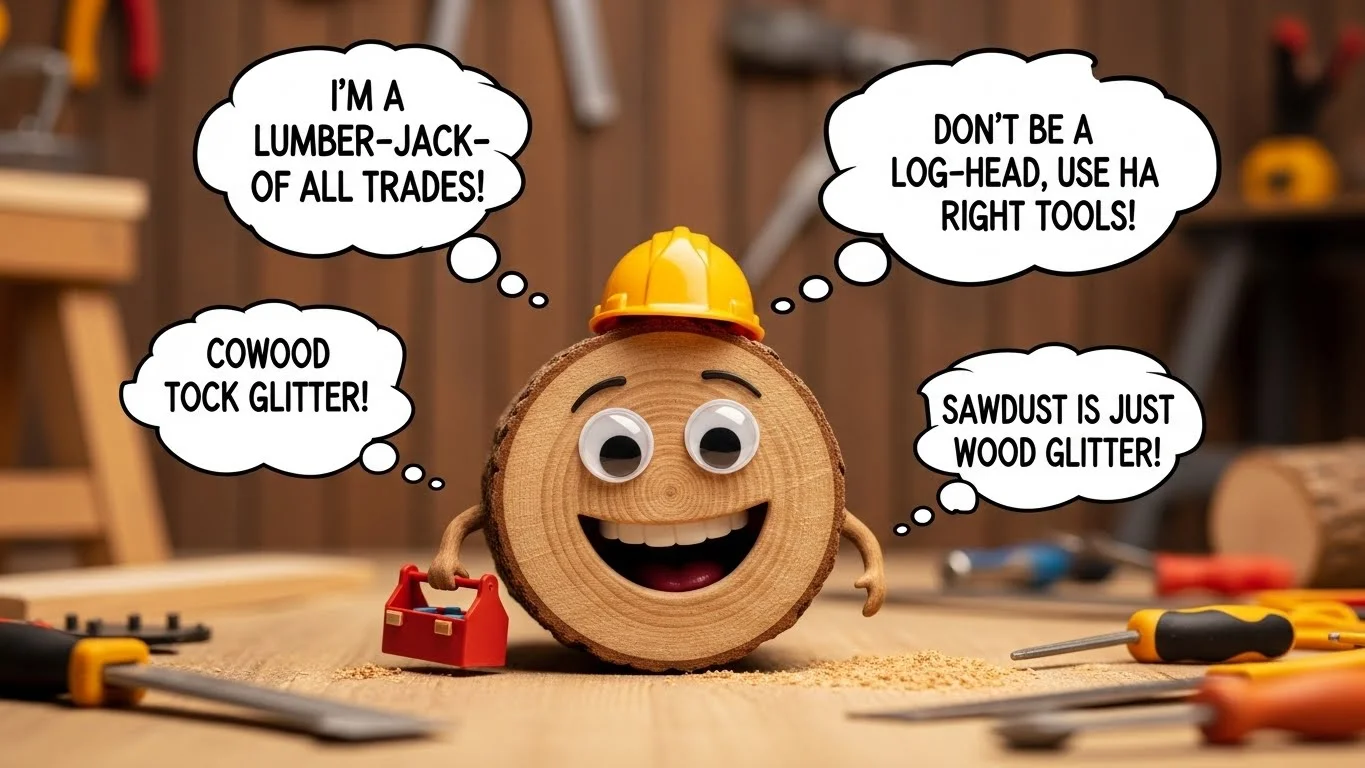 log puns