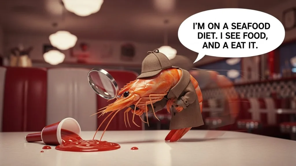 shrimp puns