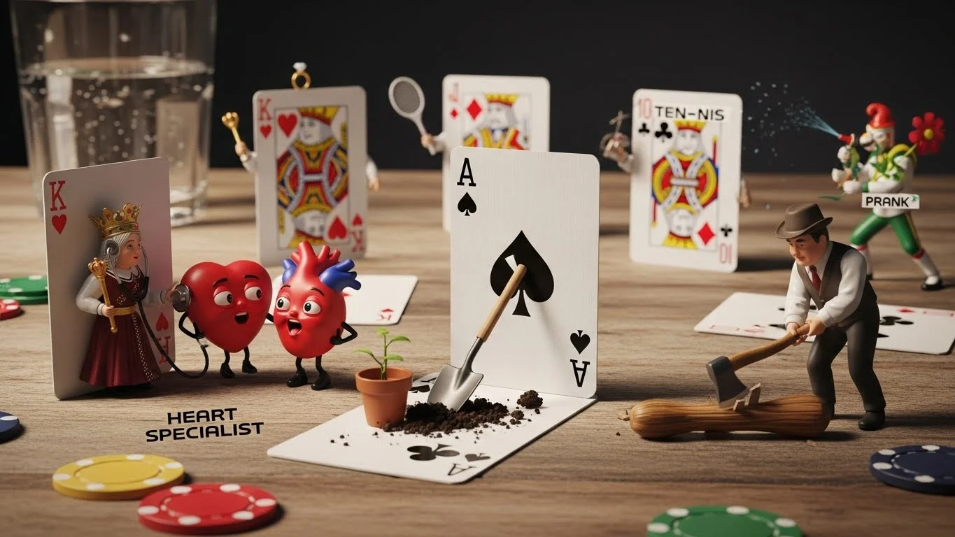 🃏 Funny Playing Card Pun