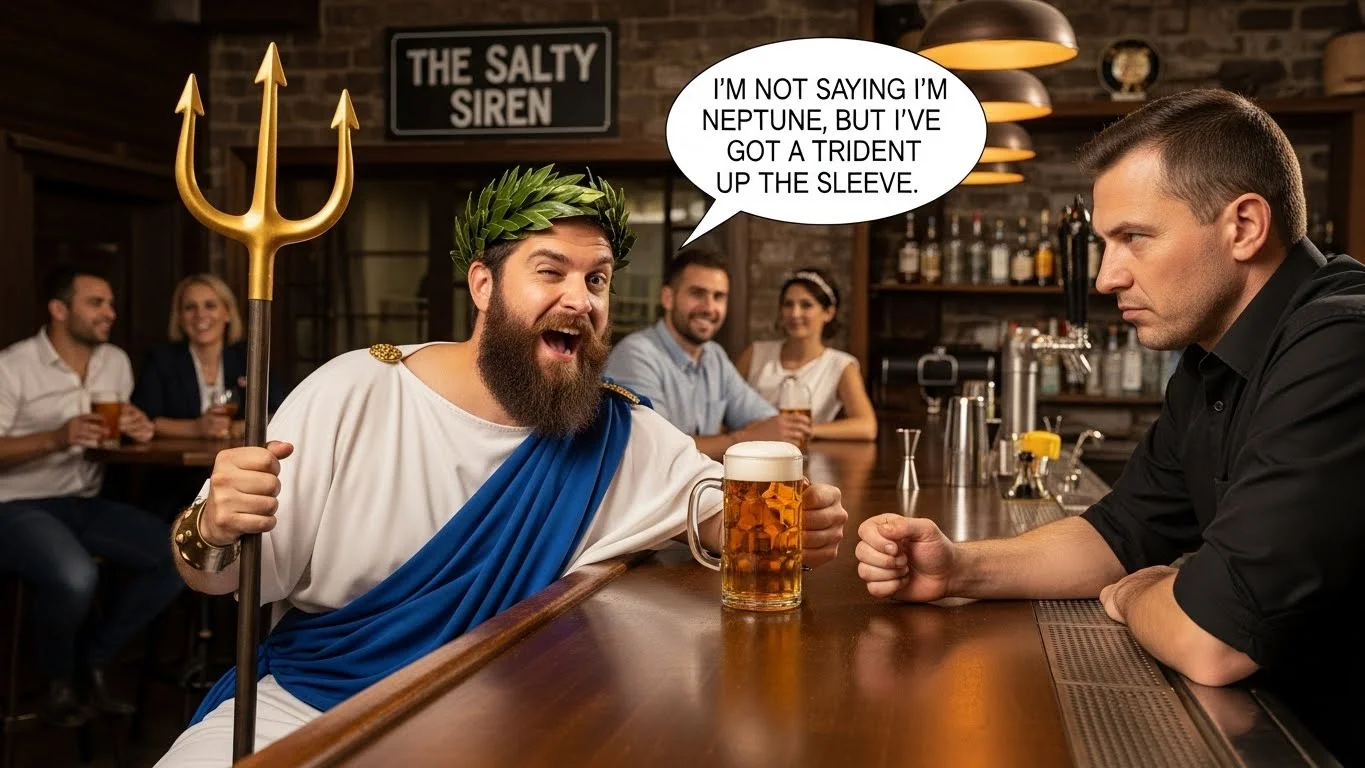 🌊 Funny Neptune Pun