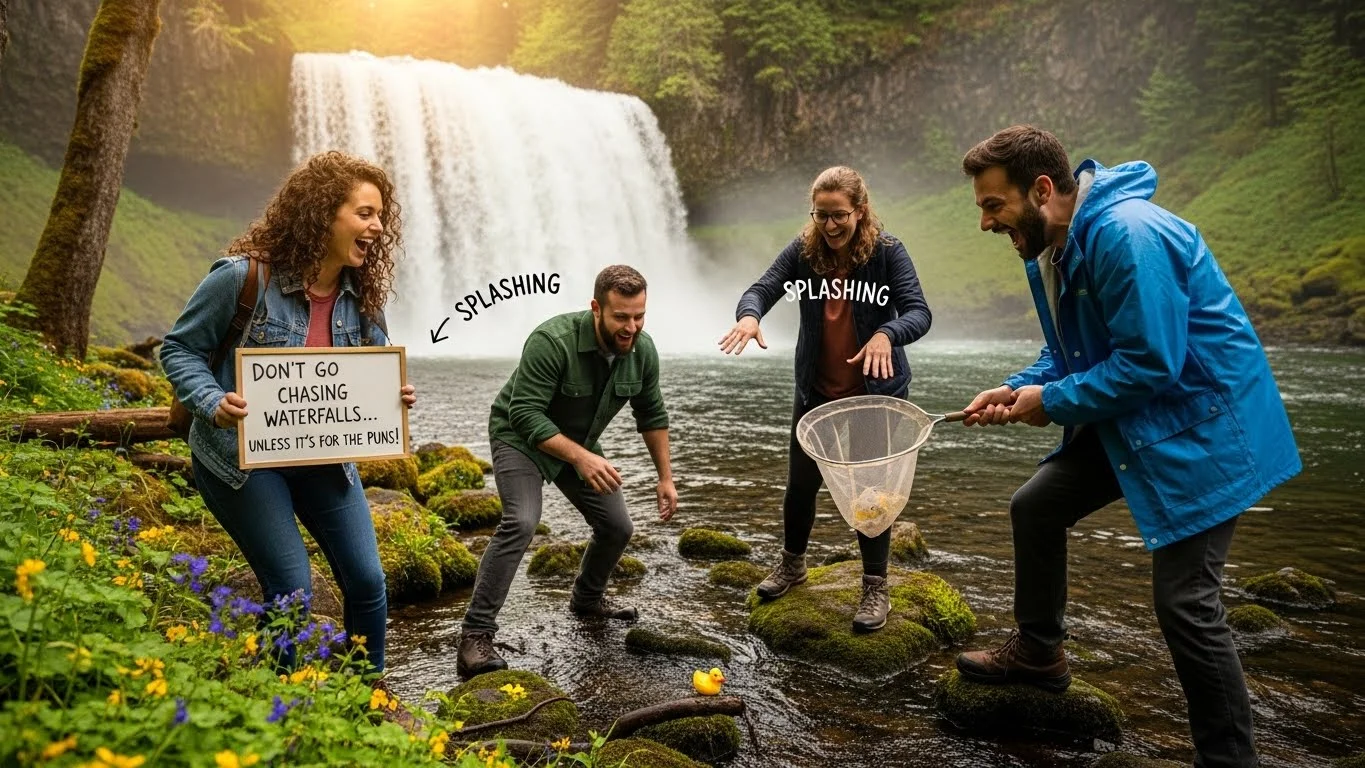 🌊 Funny Waterfall Pun