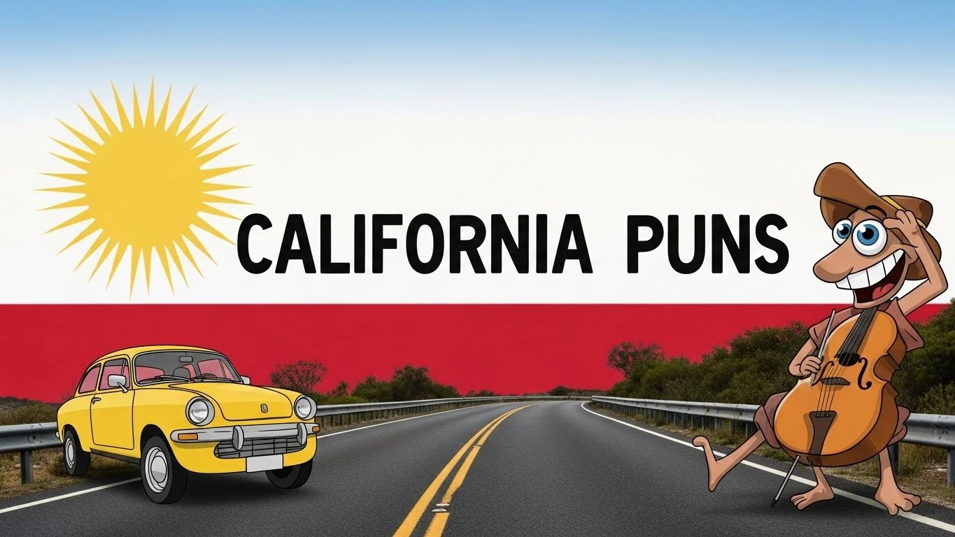 🌴 Funny California Pun