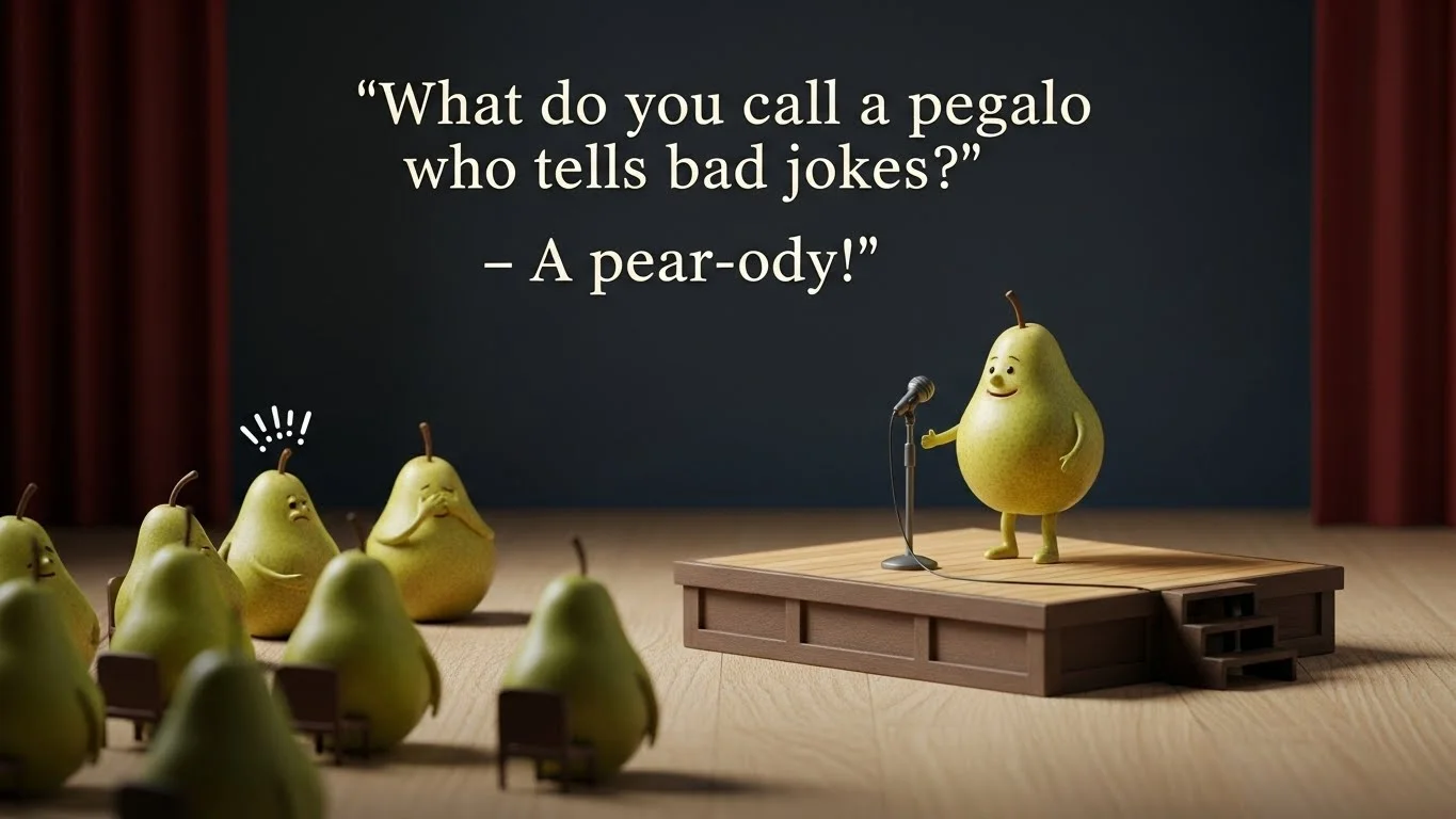 🍐 Funny Pear Puns Captions
