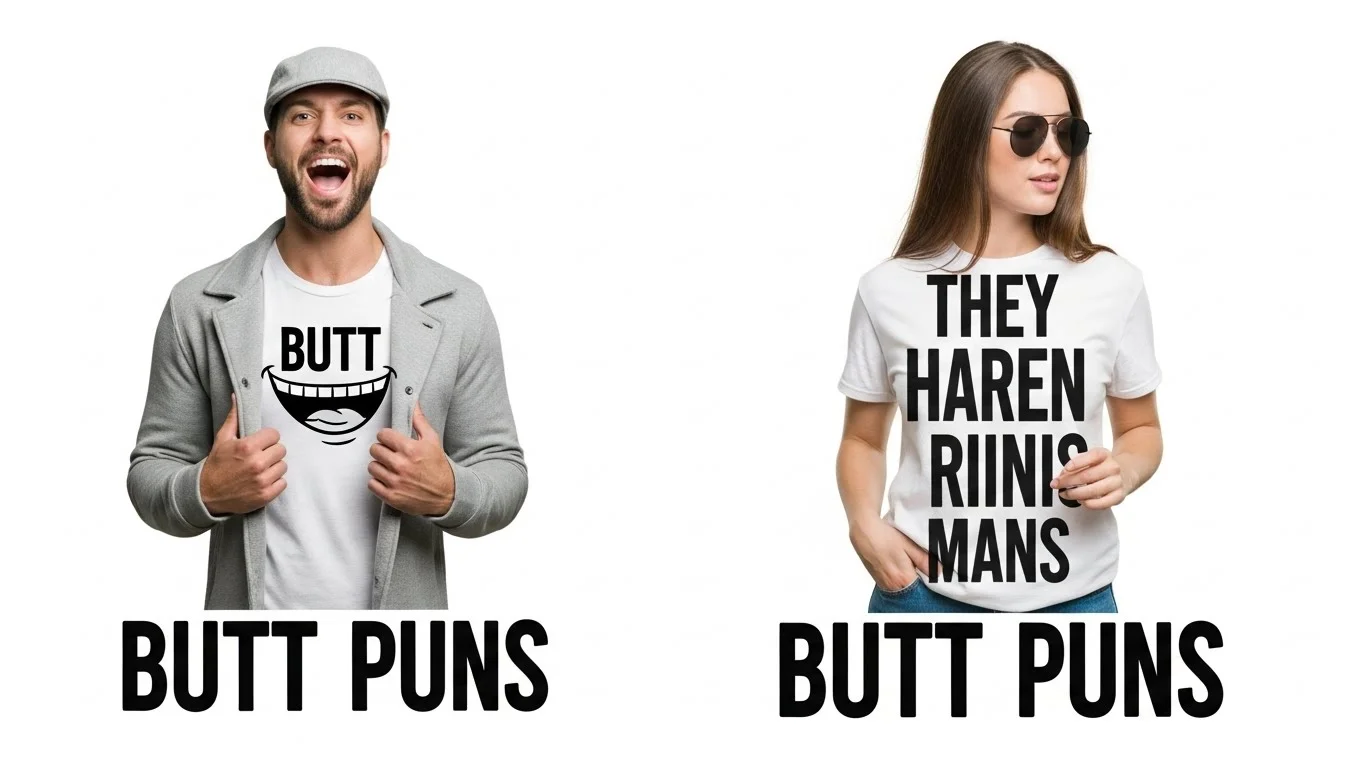 🍑😂 Funny Butt Puns Captions