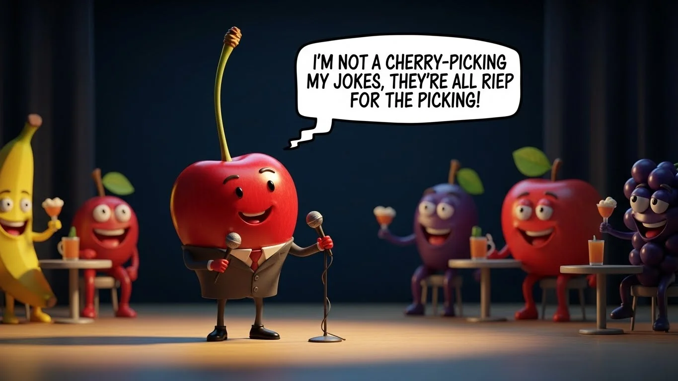 🍒 Funny Cherry Puns