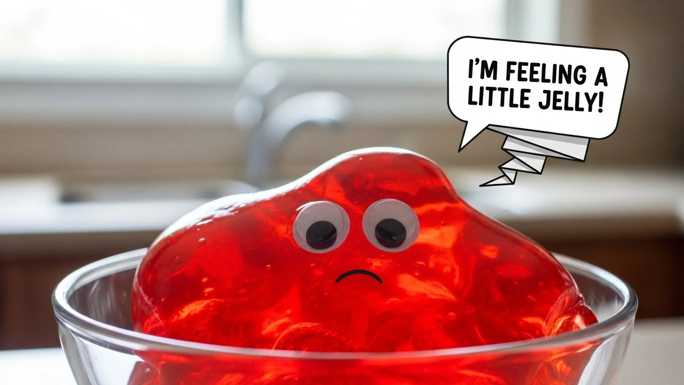 🍓😄 Funny Jelly Puns Captions