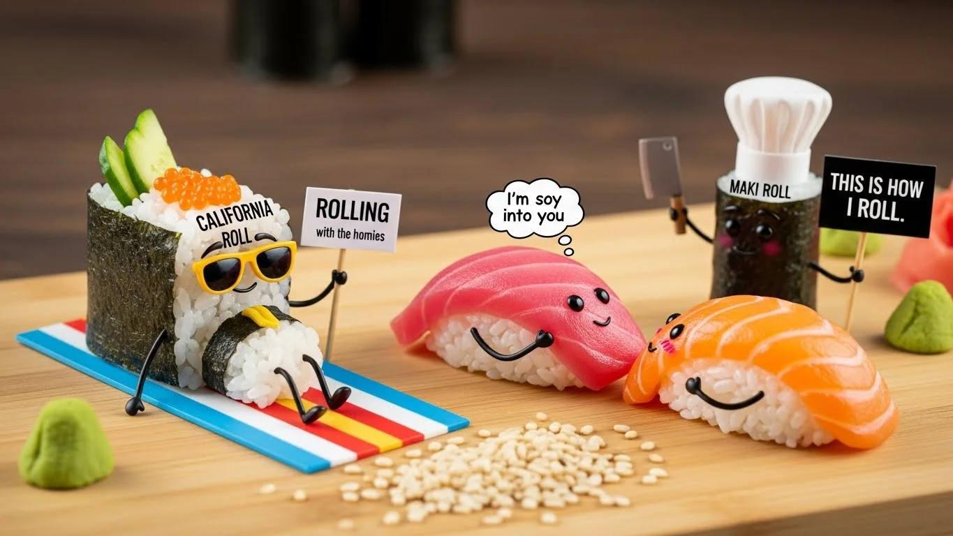 🍱 Funny Sushi Puns