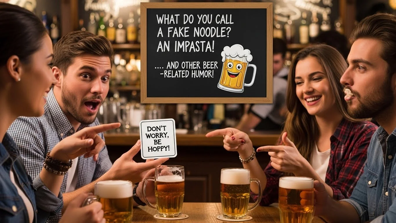 🍺 Funny Beer Puns