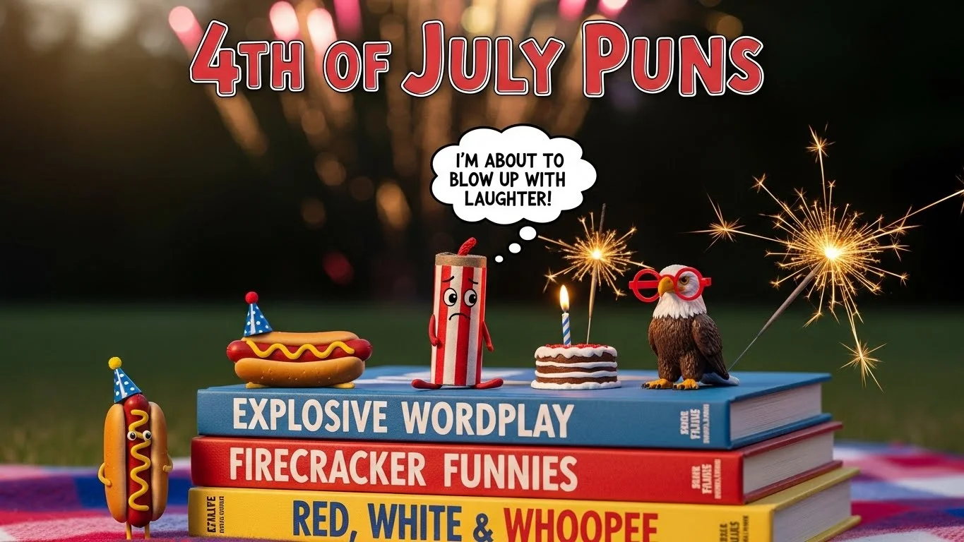 🎆 Funny 4th of July Puns Captions