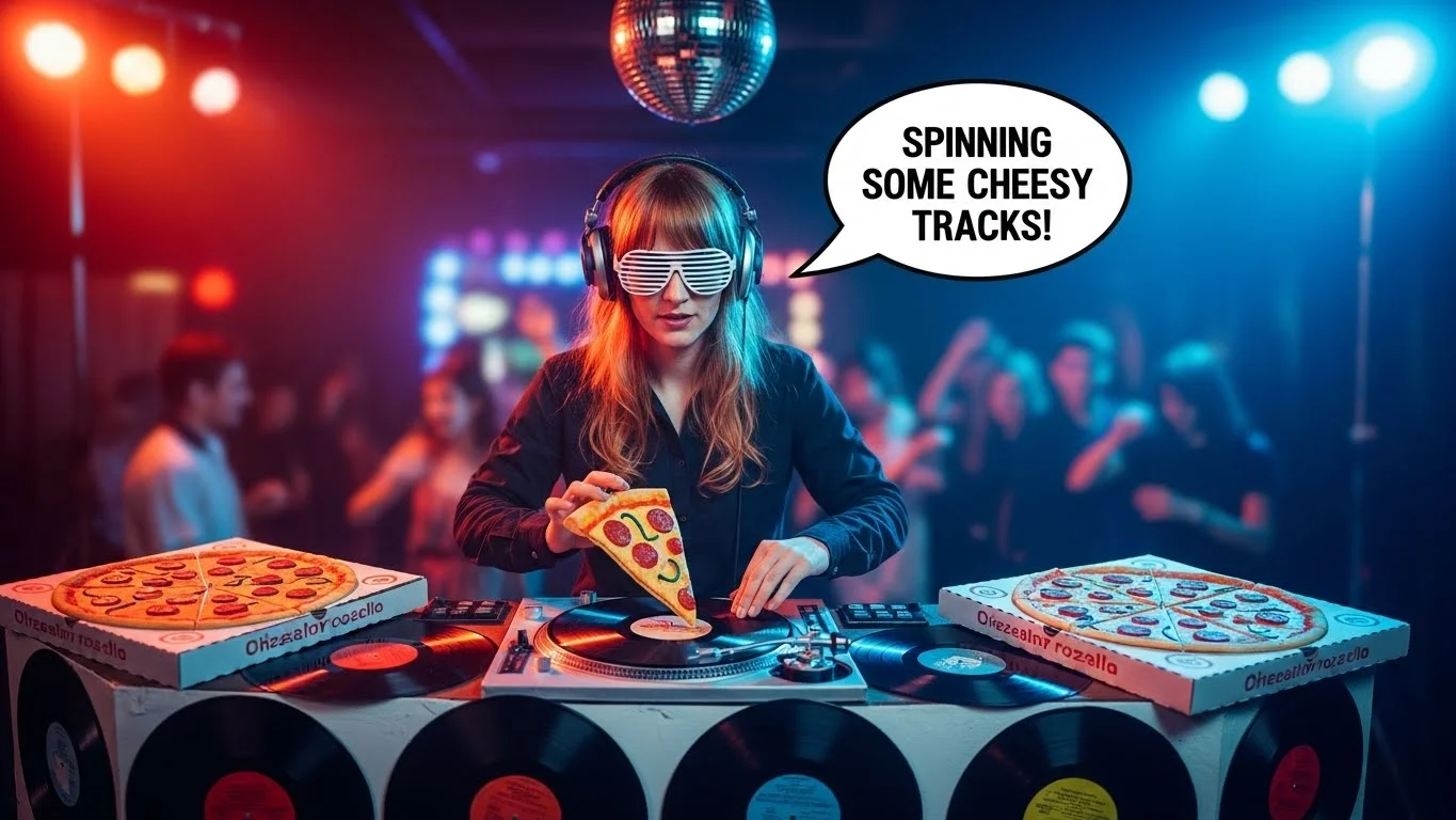 🎧 Funny DJ Puns Captions