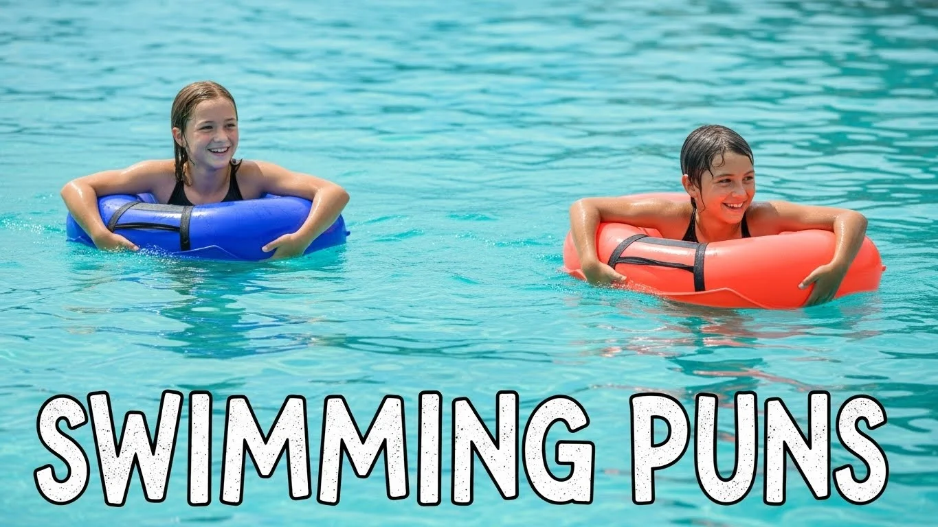 🏊‍♀️ Funny Swimming Puns Captions 📸