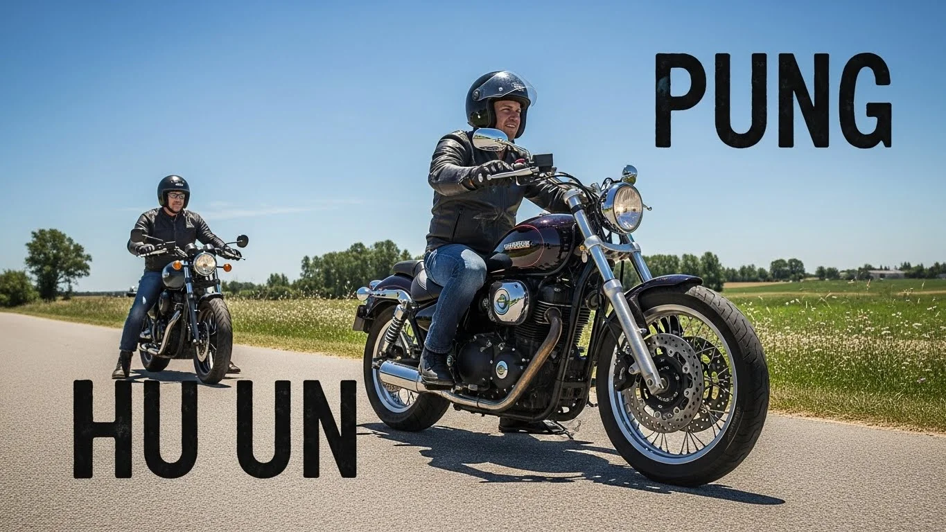 🏍️ Funny Motorcycle Puns Captions