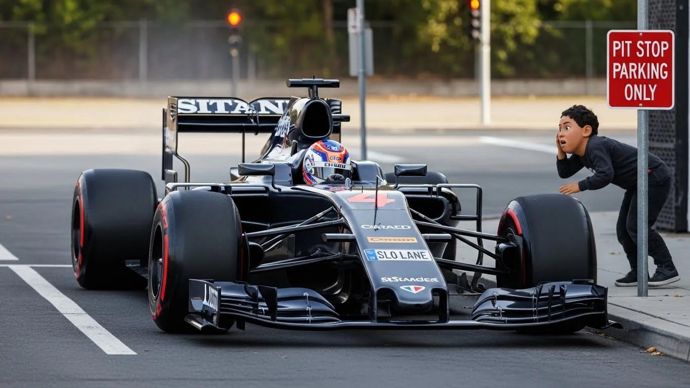 🏎️ Funny Racing Puns Captions