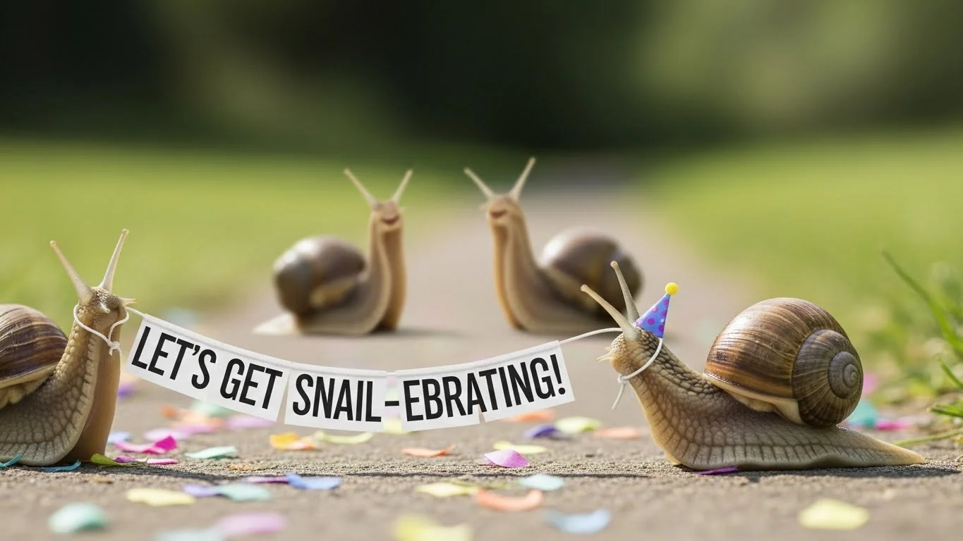 🐌 Funny Snail Puns