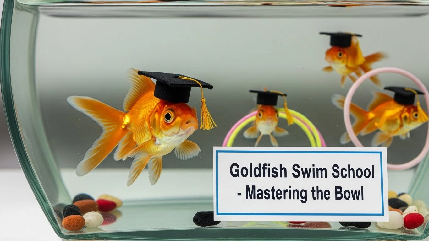 🐟 Funny Goldfish Puns Captions