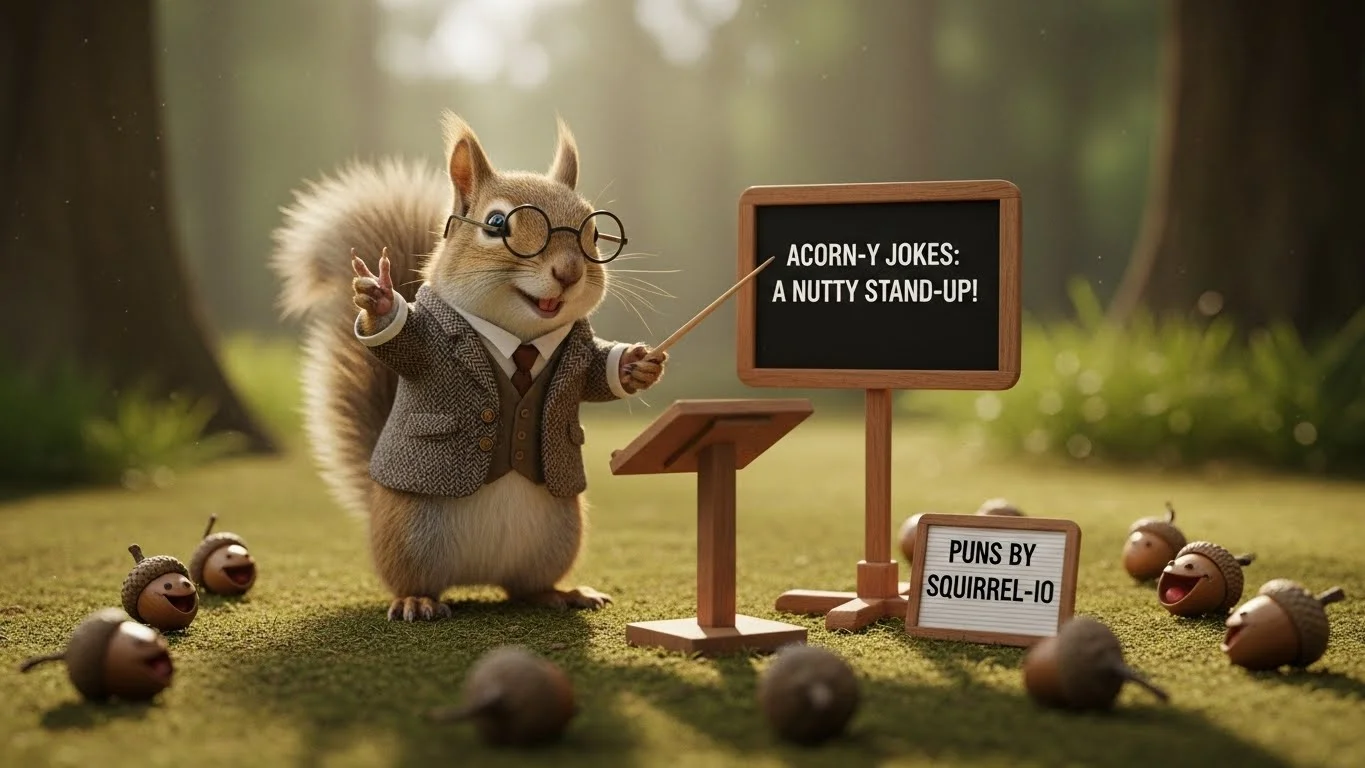 🐿️ Funny Squirrel Pun Captions