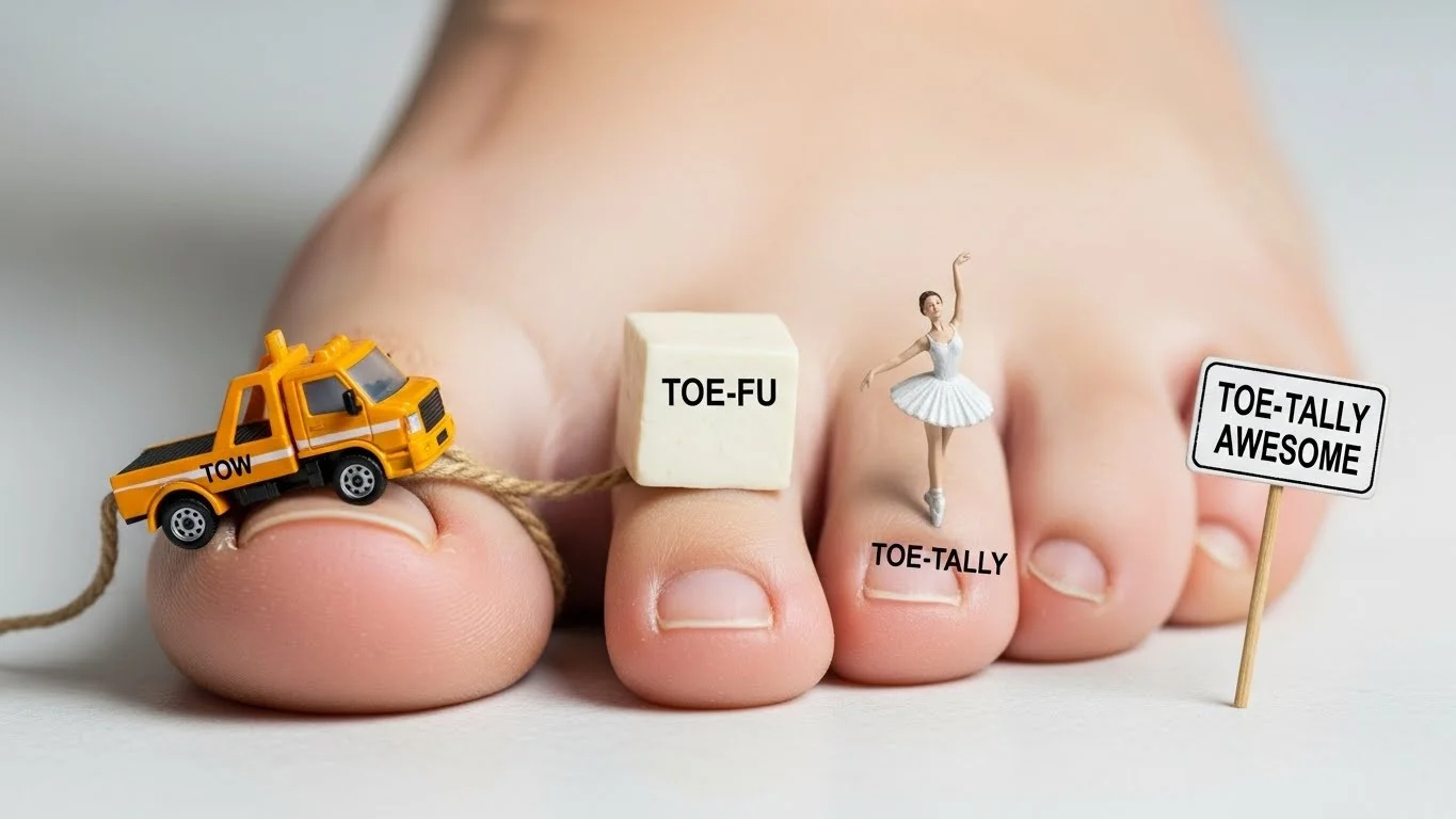📸 🦶 Funny Toe Puns Captions
